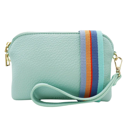 'Missy Hugo' Cross-body Bag - Seafoam