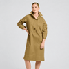 Shirty Jane Utility Popover Dress - Tan