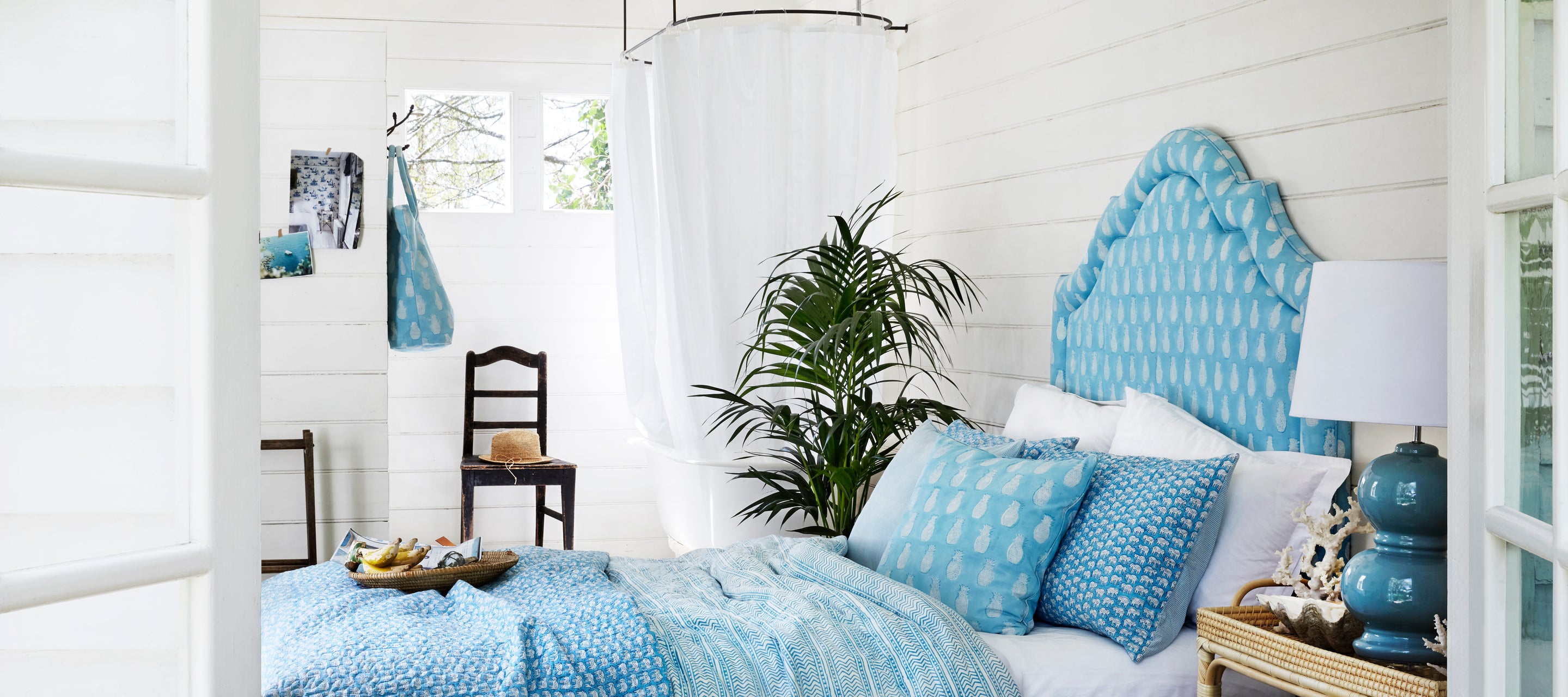 Alex Muir Australia. Block Printed Fabrics and Homewares