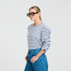 Shirty Doris Gather-Sleeve Top