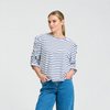 Shirty Doris Gather-Sleeve Top