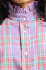 Shirty Boyfriend Shirt Flannel Frill - Lilac
