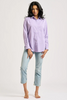 Shirty Classic Bib Front Shirt - Lilac Stripe