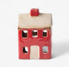 Alsace Petite Tea Light Chalet - Red