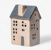 Saint Malo Tea Light House - Blue Roof