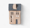 Saint Malo Tea Light House - Blue Roof