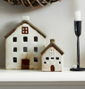 Alsace Tea Light Villa - Olive Green