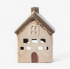 Alsace Tea Light Villa - Olive Green