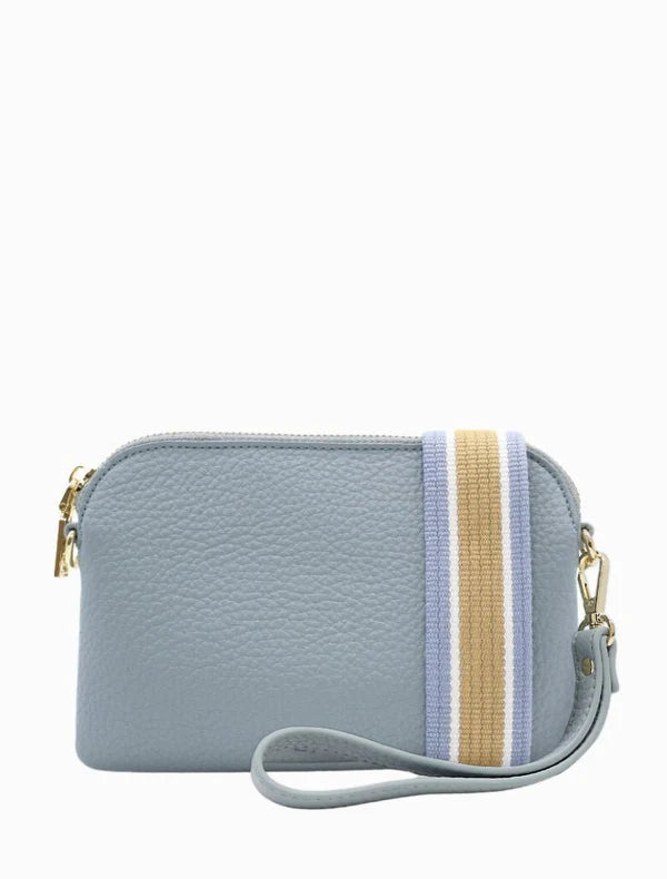 'Missy Hugo' Cross-body Bag - Dusty Blue