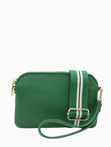 'Missy Hugo' Cross-body Bag - Meadow Green