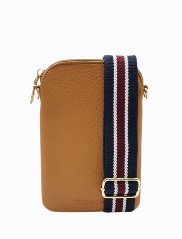 'Wanderer' Cross-body Bag - Tan