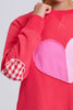 EST 1971 Classic Zipside Sweatshirt Heart - Nantucket Red Combo