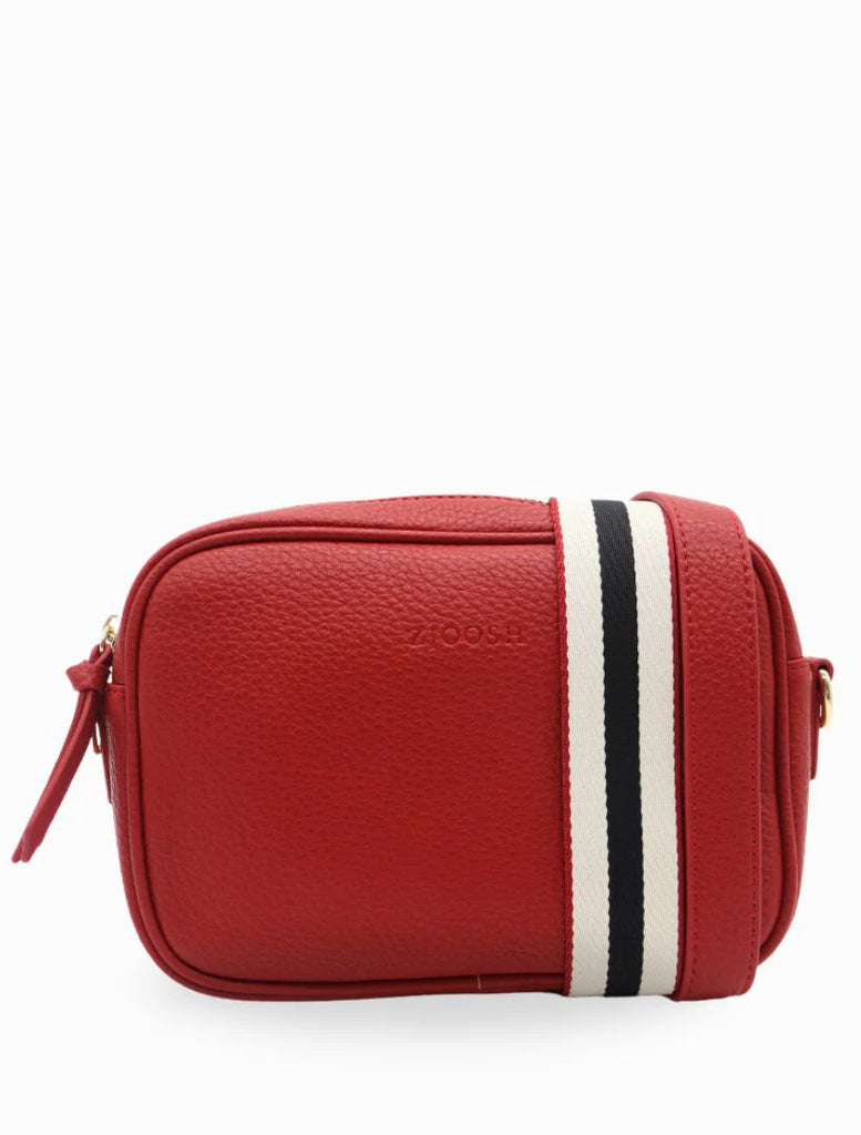 'Ruby' Cross-body Bag - Red