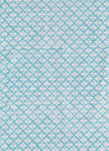 Fabric - Flowers Teal