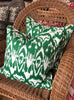 Cushion - Ikat Emerald