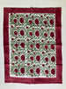 Tea Towel - Floral Ruby