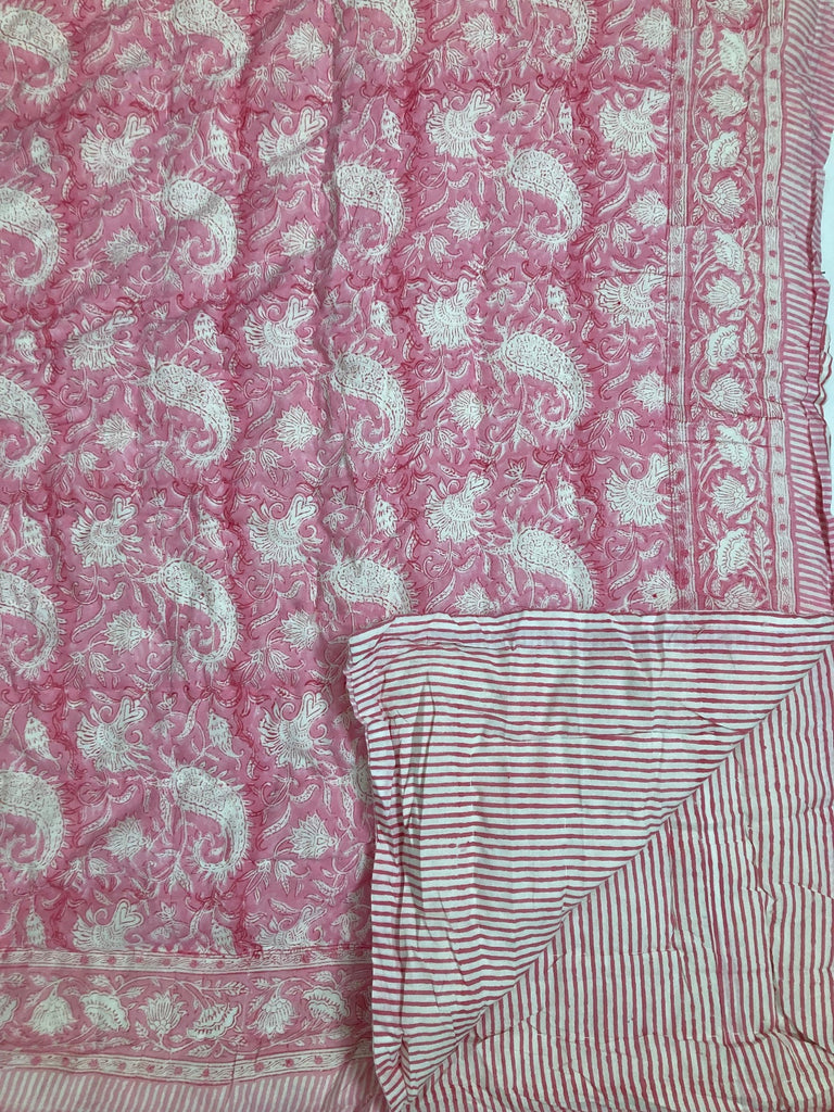Quilt - Paisley Pink