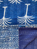 Kantha Quilt (Large) - Palm Blue