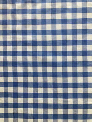 Fabric - Large Gingham Blue