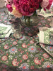 Tablecloth - Floral Green (circular)