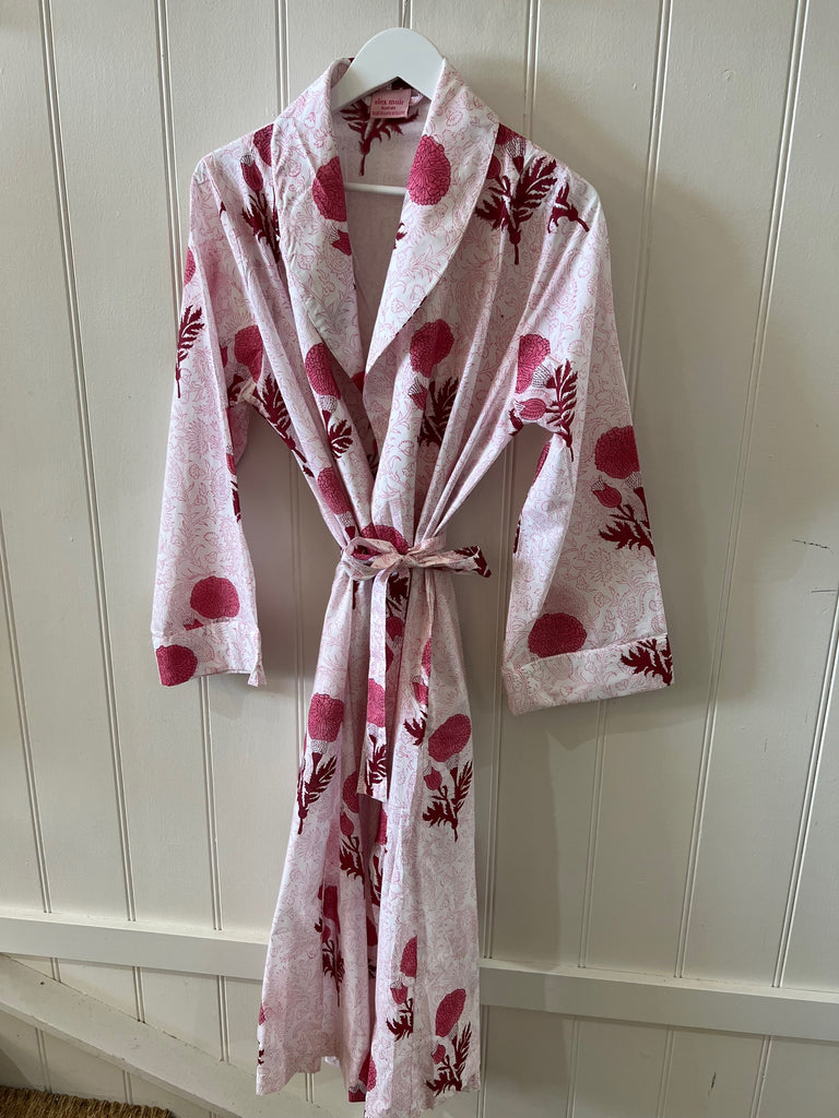 Dressing gown - Dahlia Pink