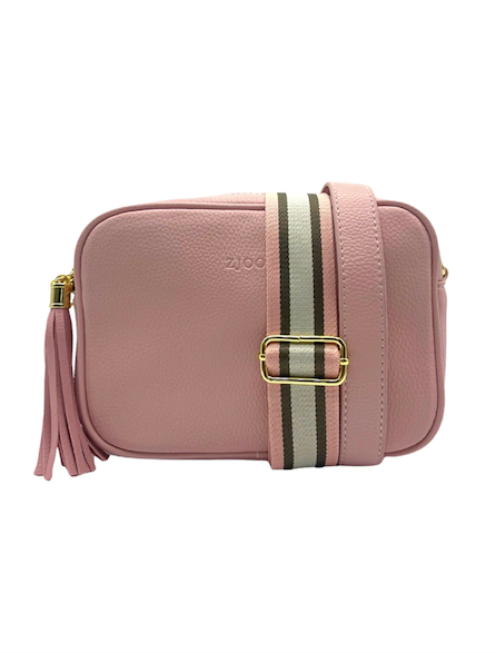 'Ruby' Cross-body Bag - Pale Pink
