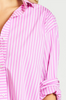Shirty Boyfriend Oversized Shirt - Lilac Stripe