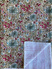 Kantha Quilt (Small) - Palm Floral