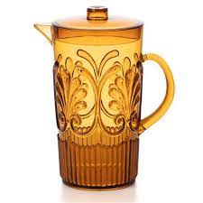 Acrylic jug - amber